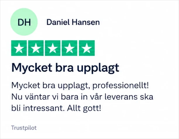 Kundomdöme 1 av 12 från Trustpilot