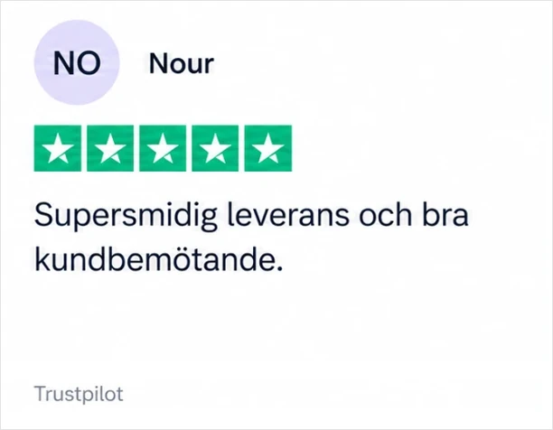 Kundomdöme 11 av 12 från Trustpilot
