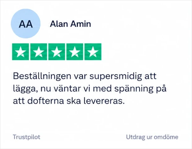 Kundomdöme 3 av 12 från Trustpilot