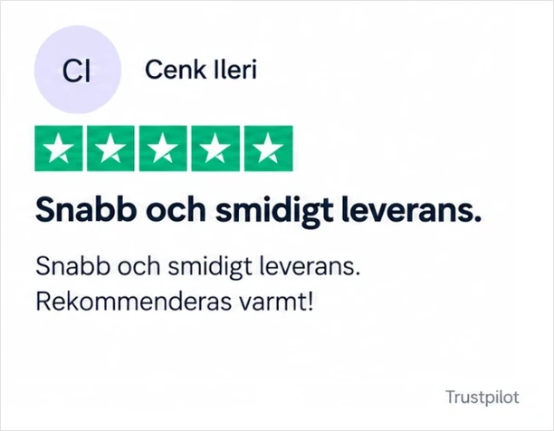 Kundomdöme 8 av 12 från Trustpilot