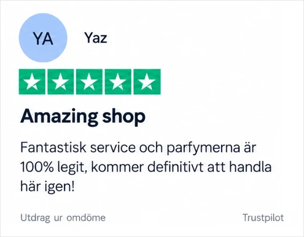 Kundomdöme 9 av 12 från Trustpilot